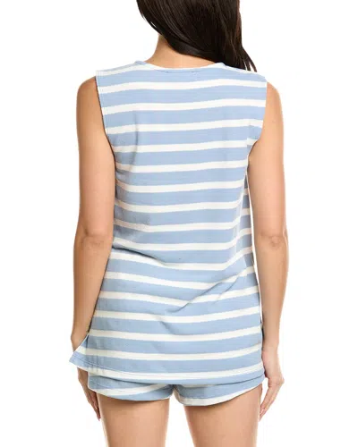 Luxe Always Knit Top In Blue