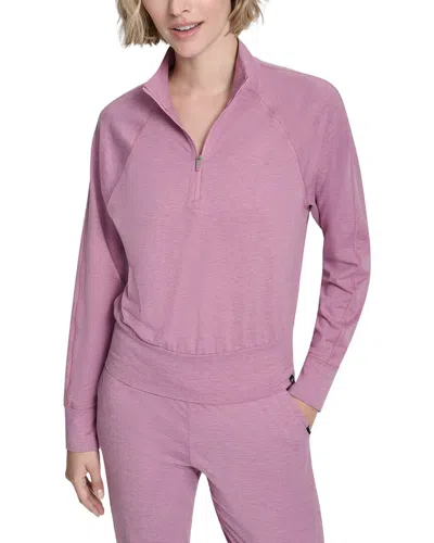 Dkny Pullover Top In Purple