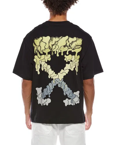 Off-white Off White Off White S.matthew Skate Logo Print T Shirt In Black