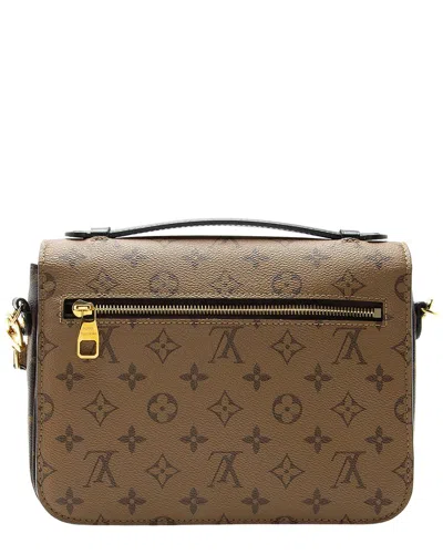 Louis Vuitton Brown Coated Canvas In Brown