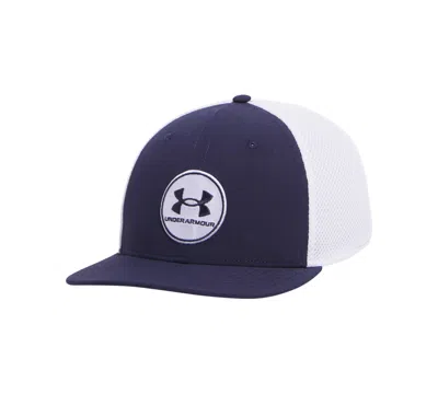 Under Armour Men's Patterned Logo Drive Hat In Blue