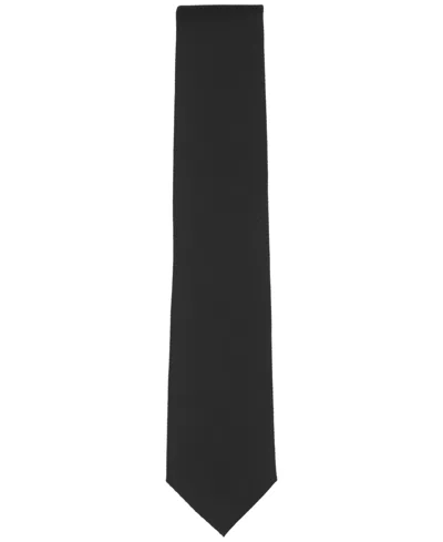 Perry Ellis Men's Classic Solid Pattern Tie In Black
