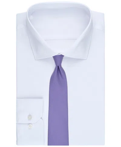 Michael Kors Men's Gordes Micro Solid Tie In Purple