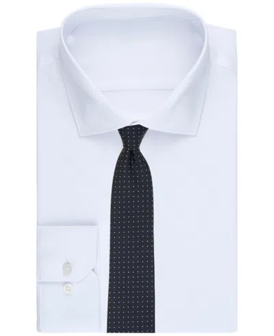 Perry Ellis Men's Grid Pattern Tie In Blue