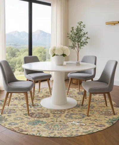Addison Mayfield Amf2013 8'x8' Round In Multi