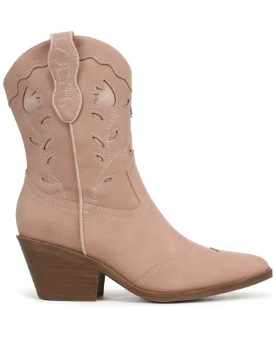 Sam & Libby Flash Western Short Boots In Pink