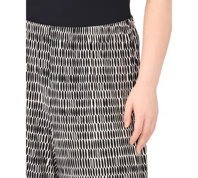 Vince Camuto Plus Size Mid-rise Pull-on Pants In Multi