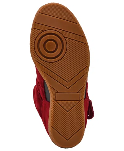 Steve Madden Mavis Wedge High Top Sneaker In Brown