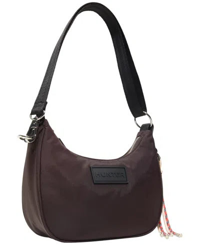 Hunter Men's Loop Back Crossbody Bag In Brown