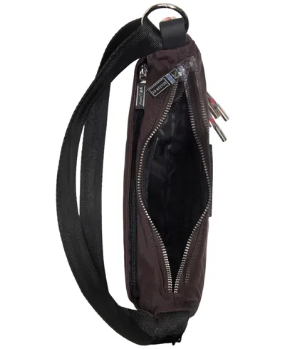 Hunter Men's Loop Back Crossbody Bag In Brown