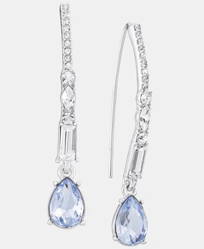 Givenchy Crystal Threader Earrings In Metallic
