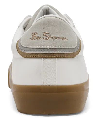 Ben Sherman Pepper Lace-to-toe Sneakers In White