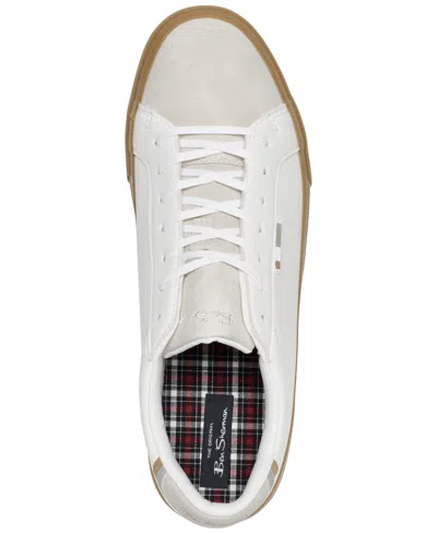 Ben Sherman Pepper Lace-to-toe Sneakers In White