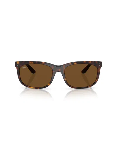 Ray Ban Balorette Sonnenbrillen Havana Fassung Braun Glas Polarisiert 60-19