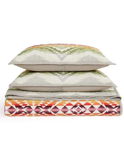 Pendleton Cascadia Coverlet & Shams Set In Gray