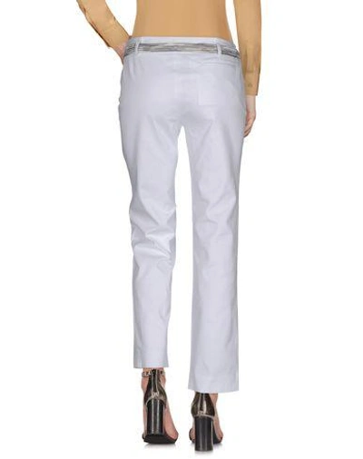 Shop M Missoni Casual Pants In White