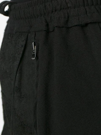 Shop Lost & Found Ria Dunn Drop Crotch Shorts - Black