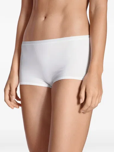 Calida Stretch-design Shorts Briefs In White