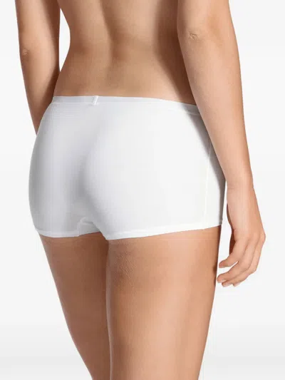 Calida Stretch-design Shorts Briefs In White