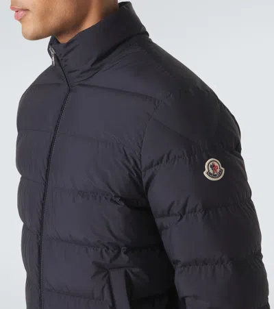 Moncler Baudinet Short Down Jacket, Men, Black, Size: 6 In Black