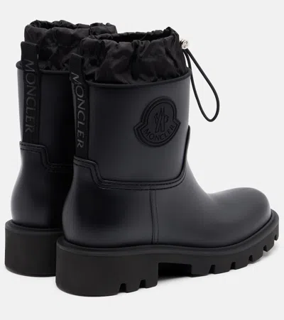 Moncler Stylish High-top Mini Boots With Drawstring Fastening 20 Cm In Animal Print