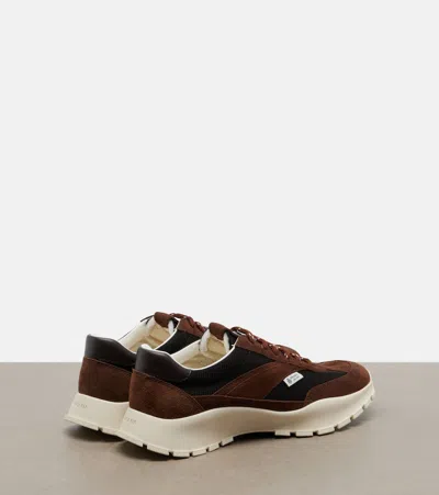 Prada Suede Sneakers In Multi