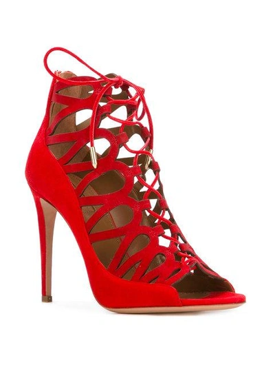 Shop Aquazzura 'unforgettable' Sandals