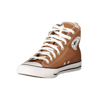 Converse Brown Polyester Unisex Sneaker In Brown