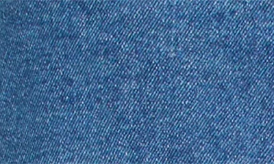 Bp. Side Slit Denim Skort In Blue