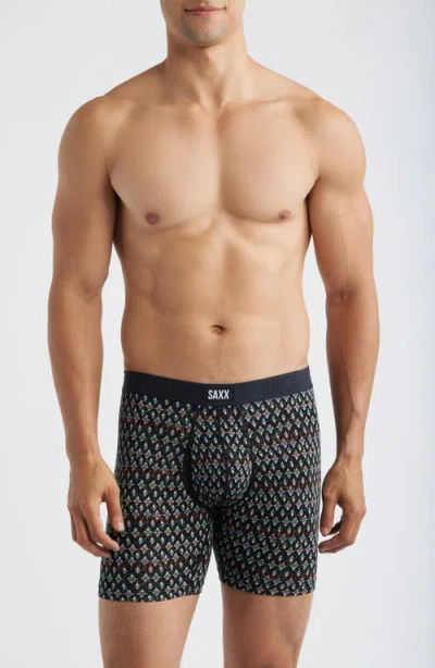 Saxx Assorted 3-pack Vibe Xtra Super Soft Boxer Briefs In Multi