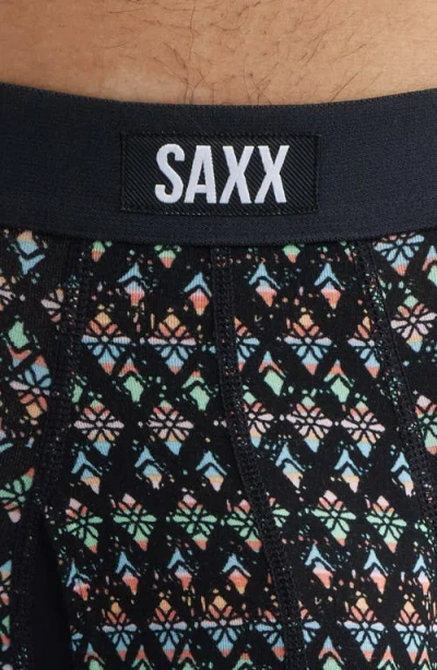 Saxx Assorted 3-pack Vibe Xtra Super Soft Boxer Briefs In Multi