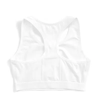 Tomboyx Racerback Soft Bra In White