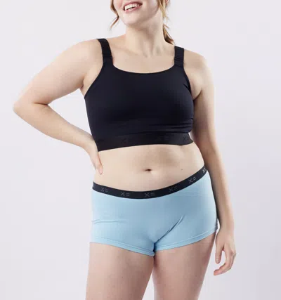 Tomboyx Adjustable Compression Crop Top In Chai
