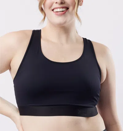 Tomboyx Racerback Compression Top In Black