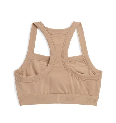 Tomboyx Scoop Soft Stretch Cotton Bralette In Brown