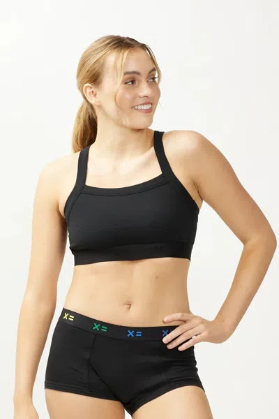 Tomboyx Scoop Soft Stretch Cotton Bralette In Brown