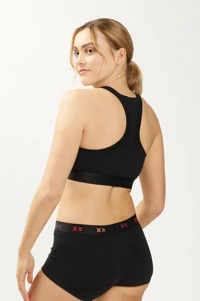 Tomboyx Scoop Soft Stretch Cotton Bralette In Brown