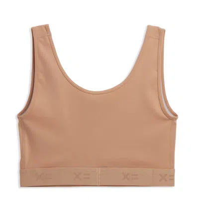 Tomboyx V Neck Compression Top In Brown