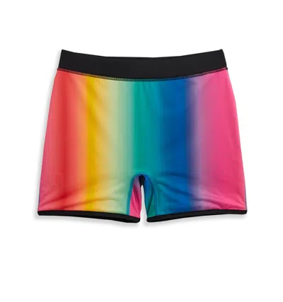 Tomboyx 4.5-inch Reversible Swim Shorts In Melting Rainbow