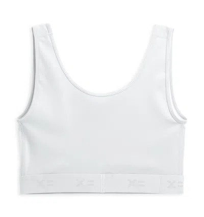 Tomboyx V-neck Compression Top In White