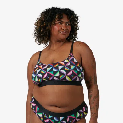 Tomboyx Low Cut Soft Bra In Multi