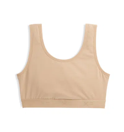 Tomboyx Essentials Soft Bra In Neutral