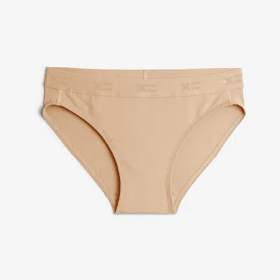 Tomboyx Smoothtuck Tucking Hi Leg Bikini In Brown