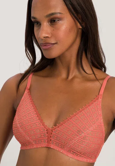 Hanro Hedy Soft Cup Bra In Pattern