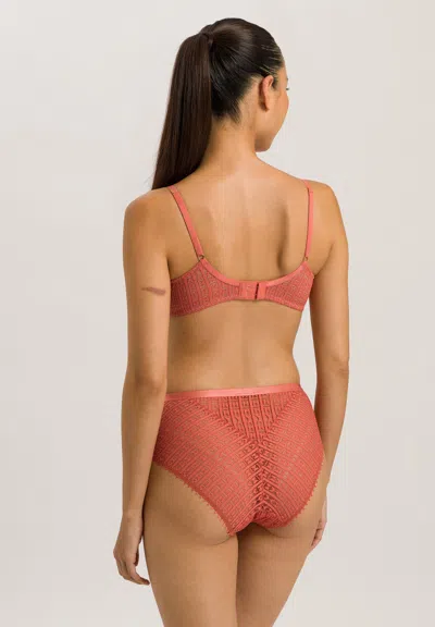 Hanro Hedy Underwire Bra In Brown