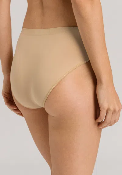 Hanro Touch Feeling High Cut Brief In Brown