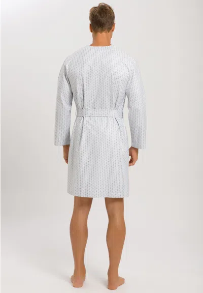 Hanro Carl Cotton Robe In Multi