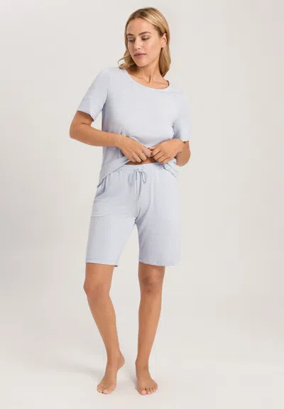 Hanro Natural Elegance Drawstring Lounge Shorts In Multi