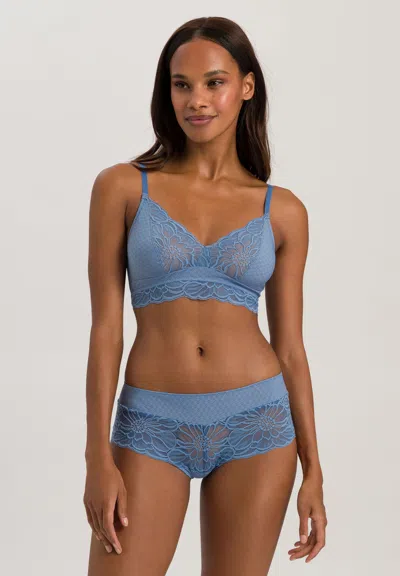 Hanro Marilyn Soft Cup Bra In Blue