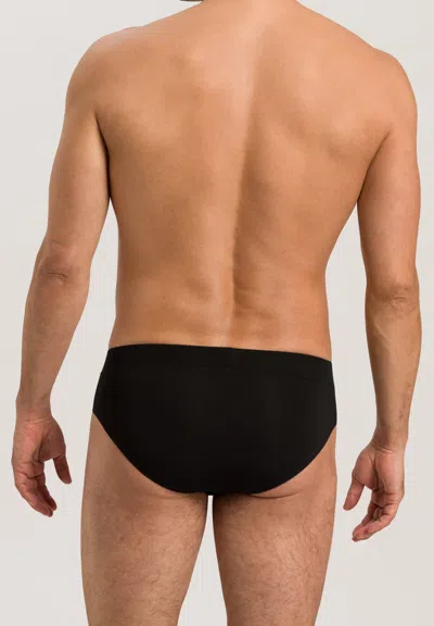 Hanro Natural Function Tencel And Cotton Brief In Black
